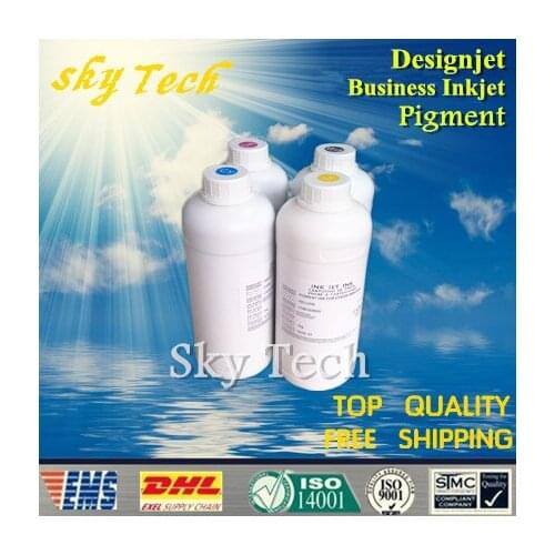 1000ML*4 Quality Pigment Ink for hp Designjet / Business Inkjet , For Hp 100 500 800 1000 1100 1200 etc