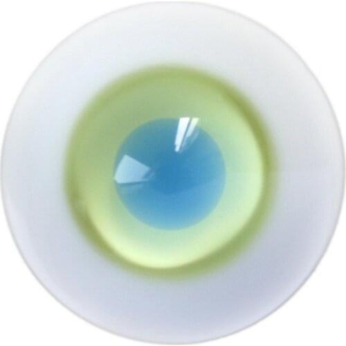 [wamami] 6mm 8mm 10mm 12mm 14mm 16mm 18mm 20mm 22mm 24mm Green Glass Eyes Eyeball BJD Doll Dollfie Reborn Making Crafts