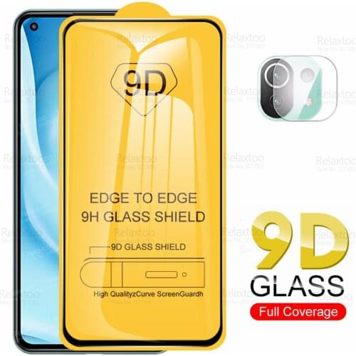 Full Glue Cover Protective Glass For Xiaomi Mi 11 Lite Camera Tempered Glass Xiomi Mi11 Light 11Lite 4G 5G Screen Protector Film