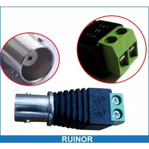 5pcs BNC Female Socket Terminals Connector for Video Monitor Twisted Pair