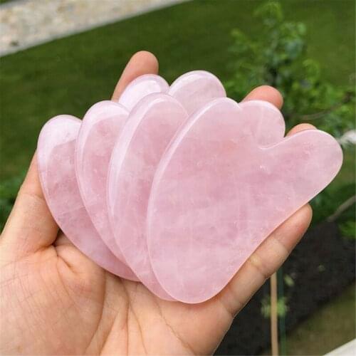 H7JC Jade Stone Guasha Board Scraping Massager Tools for Face Body Facial Massage SPA