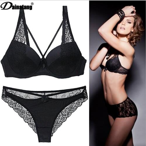 Collection of sexy lace bra set brand womens underwear set bra wholesale
