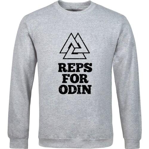 Men Streetwear Harajuku hoodies Reps For Odin Vikings Vintage Simple Printed pullovers spring autumn Fashion handsome tracksuit