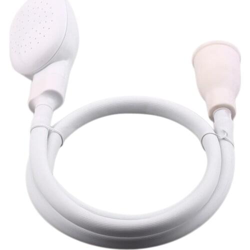 Dog Shower Head Pet Push Saving Shower Spray Drains Strainer Pet Bath Hose Sink Washing Hair Pet Hairdresser Hair Wash