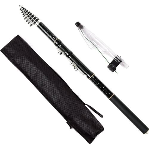 Portable Rock 1.8m 2.1m 2.4m 2.7m 3.0m 3.6m Carp rod Telescopic Sea Fishing Rod Spinning rod carbon fiber Ultralight hard