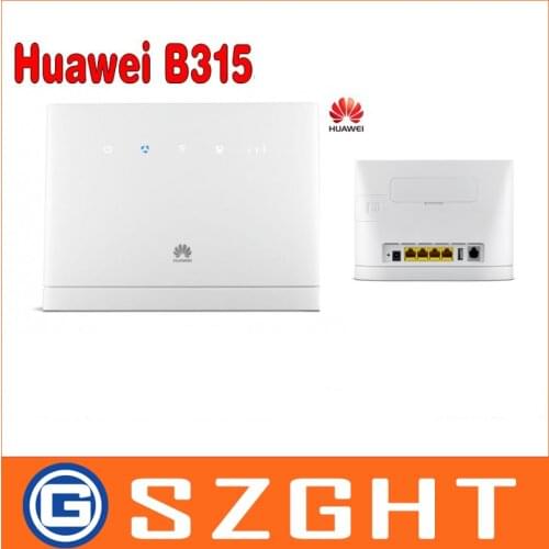 Unlocked Wifi Router HUAWEI B315 B315s-608 CPE 150Mbps 4G LTE FDD Wireless huawei B315s-607