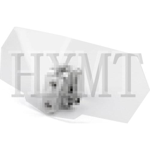 Unversal Airflow Adjustable Windscreen Wind Deflector Motorcycle Windshield For Honda Yamaha Suzuki Kawasaki BMW Ducati KTM