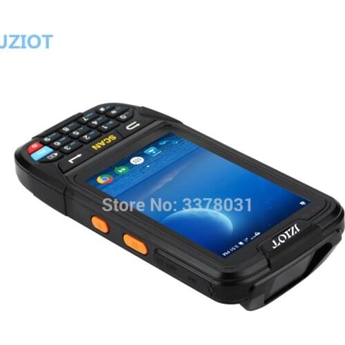RFID handheld terminal barcode 2D scanner android pda