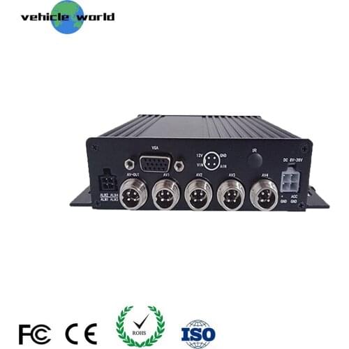 SD Card Mobile DVR H.264 4ch 1080P video recorder Russian Menu