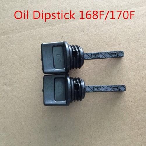 Top Quality 2PCS Oil Dipstick Universal for 168F/170F/GX160/GX200 Gasoline Engine and 2-2.8kw gasoline Generator spare parts