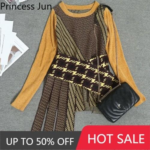 2021 New Spring Autumn Women High Fashion Sweaters O Neck Irregular Fringed Knit Top Female Patchwork Tasseled Slim Pullover