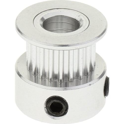 Prettyia Stainless 2GT Timing Pulley Belt Transmission Gear Bore
