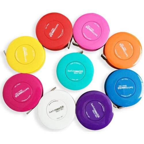 1.5m Sewing Retractable Tape Measure,Advanced Keychain Tape Measure Clothing Foot Tape Measure Mini Tape Measure Soft Feet Ruler