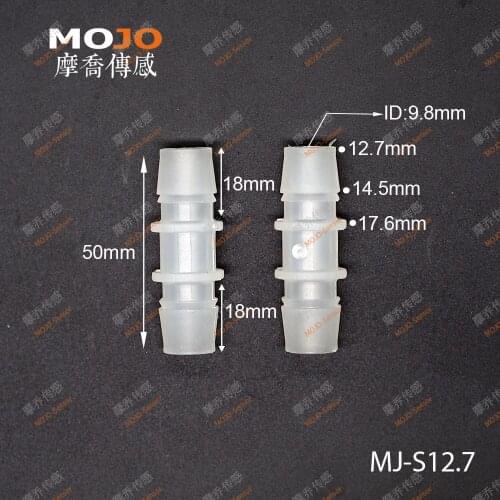 2020 Free shipping!! MJ-S12.7 Straight type barbed water fitting connectors 12.7mm diameter fitting (10pcs/lots)