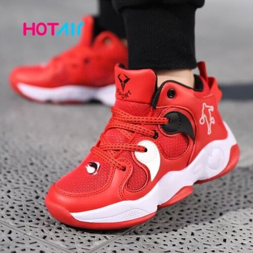 2021 sneakers Children Basketball Shoes For Boys Non-slip Kids Sport shoes boys sneakers Outdoor Sneakers Boy Trainers