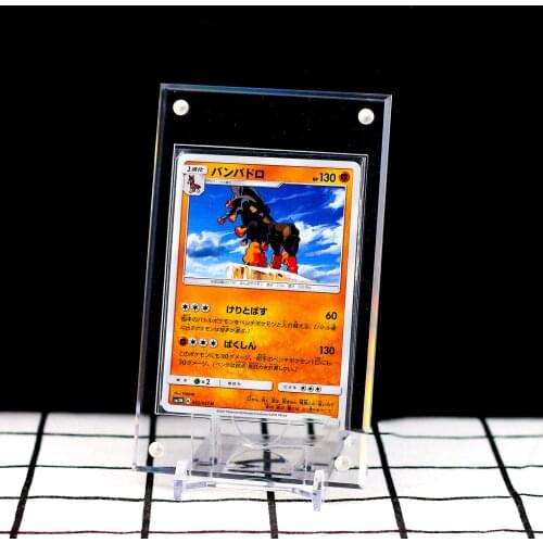 5 Pieces/Pack Meet YX Ultra HD 35PT Card Brick Strong Magnetic Card Brick Groove Version Holds MTG/PKM/TCG/PTGC/Star Cards