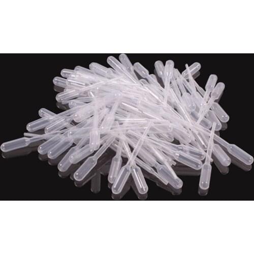500 Pieces 0.2 ml Capacity Disposable Graduated Transfer Pipettes Dropper Polyethylene