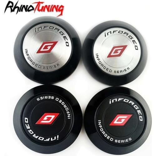65mm 4pcs Inforged Series Car Wheel Center Caps for Rims Auto Styling For Work Emotion X17 Wheel Centre Hub Cap