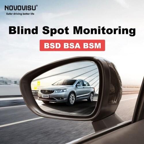 Car BSD System BSA BSM Blind Spot Detection Driving Warning Safety Radar Alert Mirror For Geely Borui Emgrand GT 2015~2020