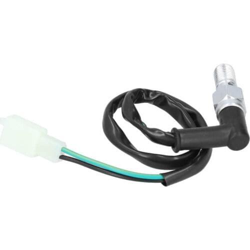 Automobiles brake pads Rear Hydraulic Brake Switch Cable M10x1.25 Thread Single Hollow Universal for Motorcycle Auto