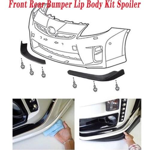 2pcs SUV Sedan Car Spoiler Bumper Wrap Angle For Ford ranger Mondeo Kuga Fiat 500 Abarth Nissan Ashqai Juke Jeep Wrangler JK