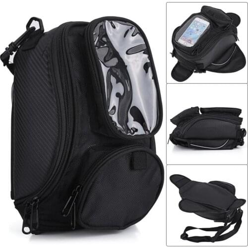 Helmet bag Motorcycle Gas Oil Fuel Tank Bag, Waterproof Tear-Resistant,Upgraded Magnet Motorcycle Tank Bag for Honda Yamaha