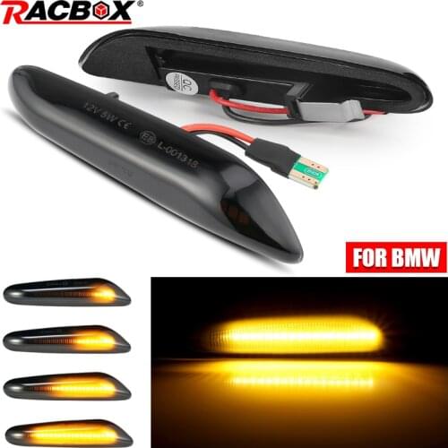 Dynamic Flowing LED Turn Signal Side Marker Light Turn Indicator Blinker Lamp FOR BMW 1er E82 E87 E88 3er E90 E91 E92 E93 X3 E83