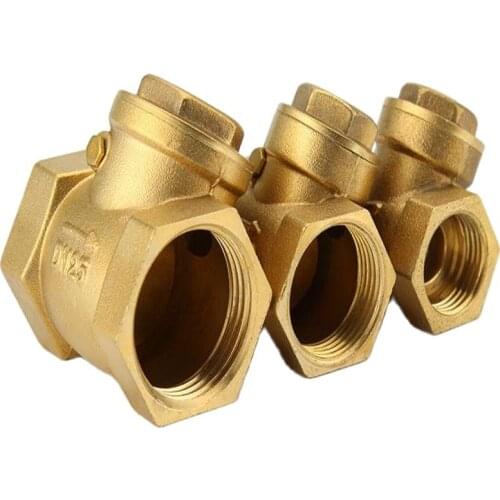 Horizontal check valve Full copper check valve 4 minutes 6 minutes 1 inch DN15 20 25 32 40