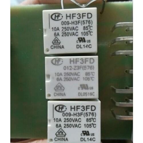 HF3FD 009-H3F (576) T73-1A-9V Relay HF3FD-009-H3F