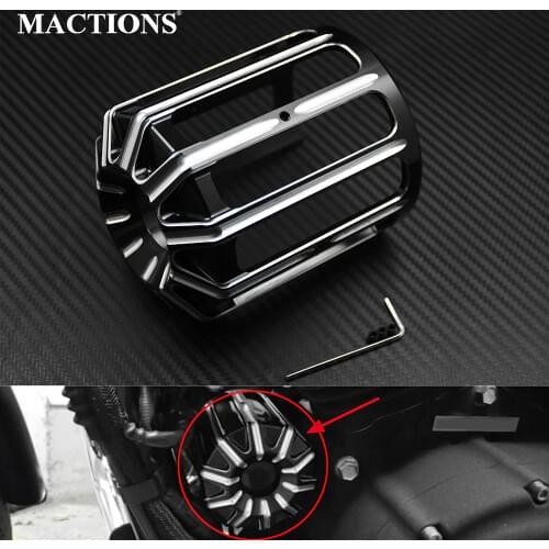 Oil Filter Cover Machine Oil Grid Cover Billet Aluminum For Harley Sportster 883 1200 Iron XL Touring Softail Dyna All Model