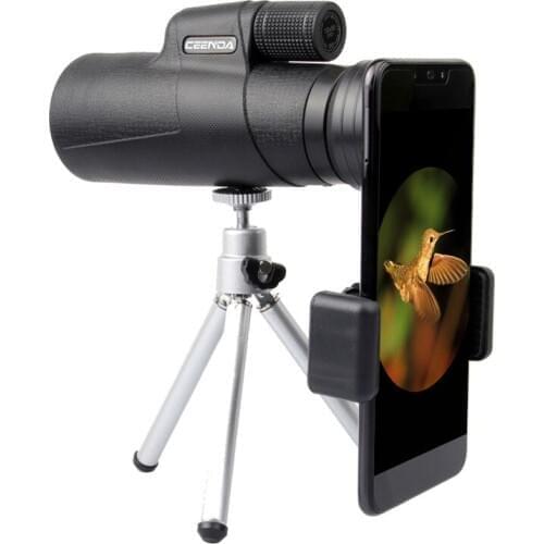 Powerful 12X50 High Power Travel Hunting Telescope Waterproof Bak4 Portable Professional HD Outdoor Camping Zoom Monocular