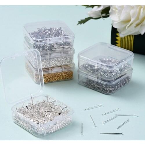 New product earrings ear jewelry accessories horse buckle open ring ear hook boxed diy earrings handmade materials