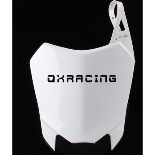 Plastic Front Number Plates name panel For HODNA CR85R CRF 150R CRF150R 07-17 year motocross