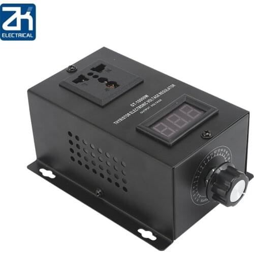 Voltage regulator SCR AC220V 10000w temperature regulator temperature difference regulation regulator temperature difference