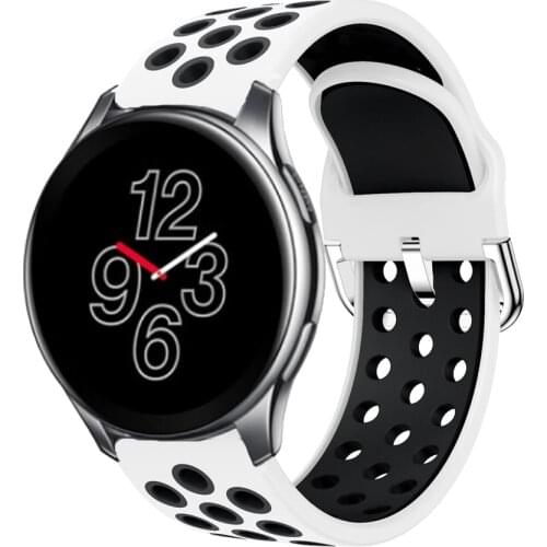 22mm Silicone Watchband For Oneplus Watch Strap Sport Bracelet Wristband For Huawei Watch GT GT 2 46mm 2E 2 Pro Replace Correa