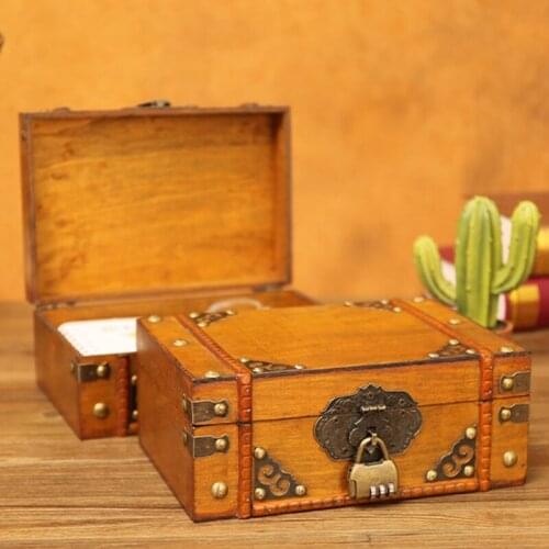 Handmade Jewelery Box Vintage Wooden Storage Box Book Storage Box Organizer Tr 37MF