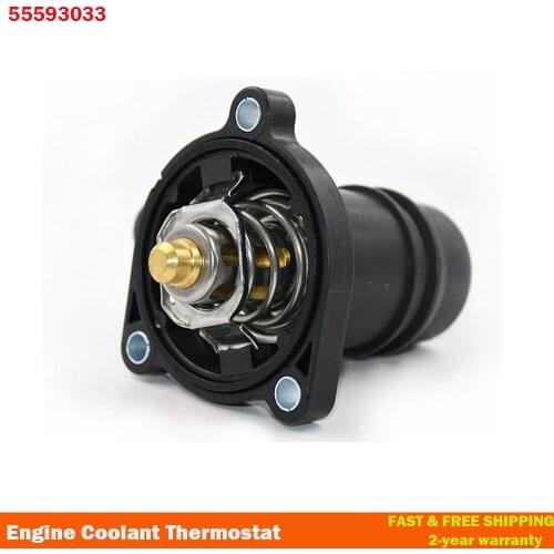 55593033 Engine Coolant Thermostat With Seal For Vauxhall Adam Astra J GTC Corsa D E Corsavan Meriva 2006 2007 2008 2009 2010