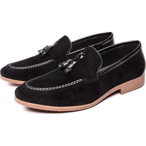 Large Size Men Loafers Retro Crocodile Men Leather Shoes Classic Men Dress Shoes Moccasin Homme Outdoor Men Oxford Shoes 38-47