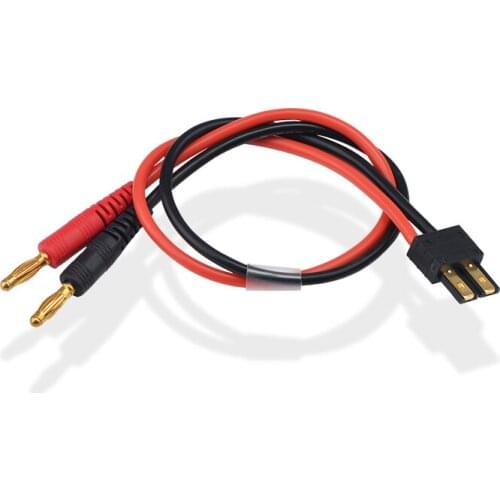 20cm Charge Cable Silicone Wire Tamiya/Mini Tamiya/MPX/TRX/XT Deans/HXT 4.0mm/HXT 3.5mm Charge Lead to 4mm Banana Plugs