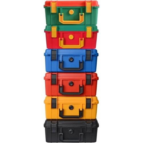 Safety equipment case toolbox protection instrument outdoor suitcase shockproof with sponge 280*240*130mm