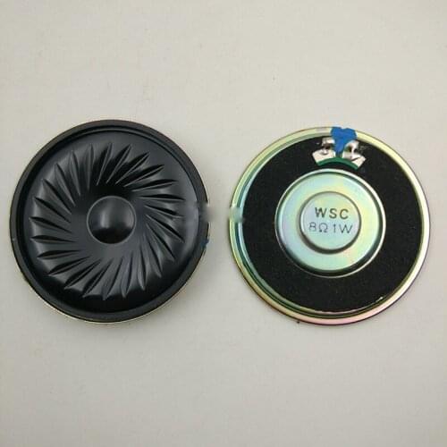 2pcs 57mm 8Ω 1W Ultra-thin speaker loudspeaker 8ohm Mini stereo Home Audio parts