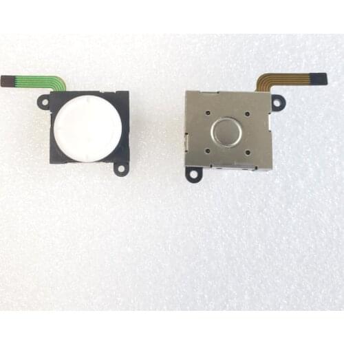 3D White Analog Joystick thumb Stick Grip Cap Sensor Module Control Rocker for Nintend Switch Lite Joy-Con Controller thumbstick