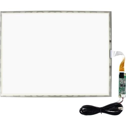 15" 5-Wire Resistive Touch Screen USB controller for 15" 1024x768 4:3 LCD Panel