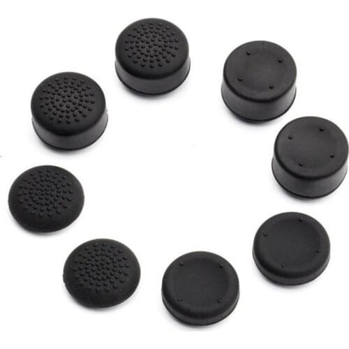 8Pcs Controller Thumb Silicone Stick Grip Cap Analog Controller Enhance Cover For PS3/4 X360 Thumb Grip Extender Game Accessory