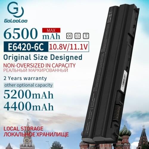 Golooloo 6CELL New Laptop Battery for Dell Latitude E5430 E6430 E5520m e5420 E6120 E6520 E6420 E6530 for Vostro 3560 8858x T54FJ