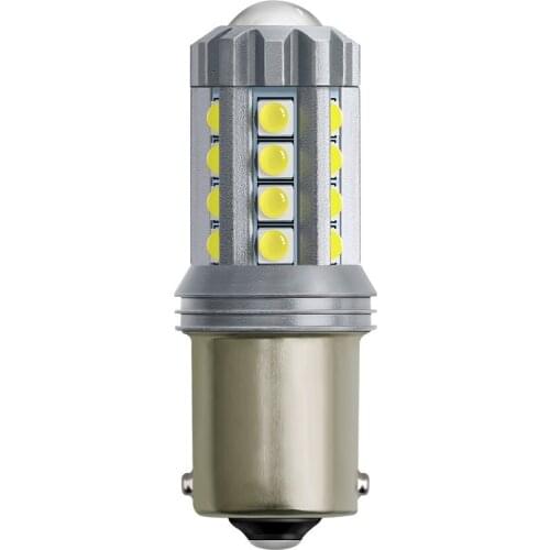 S25 BA15S P21W 1156 3030 23SMD Car LED Light Turn Signal Light Auto Brake Lamp Reverse Bulbs 6000K Super Bright White 12V