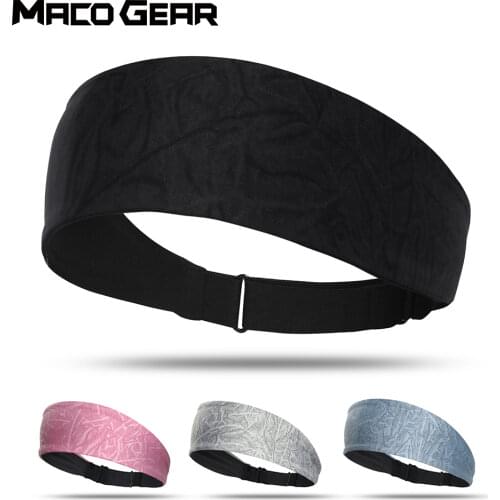 Elastic Adjustable Sweatband Sports Hair Head Bandage Workout Tennis Fitness Yoga Gym Basketball Running Jog Headband Women Men