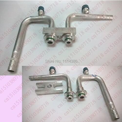 Hitachi excavator small mouth air conditioning compressor high and low pressure compressor Adapter Fittings fittings