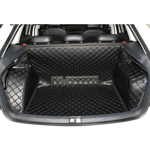 Good! Special trunk mats for Skoda Rapid hatchback 2016-2014 durable waterproof boot carpets liner for Rapid 2015,Free shipping