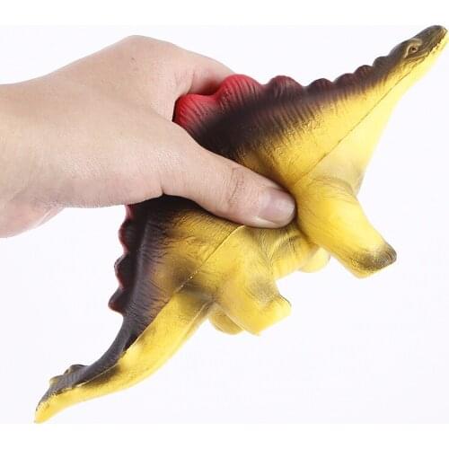 Novel Squishy Simulation Dinosaur PU Slow Rising Squish Toys Children Stress Relief Tyrannosaurus Toys Christmas Present